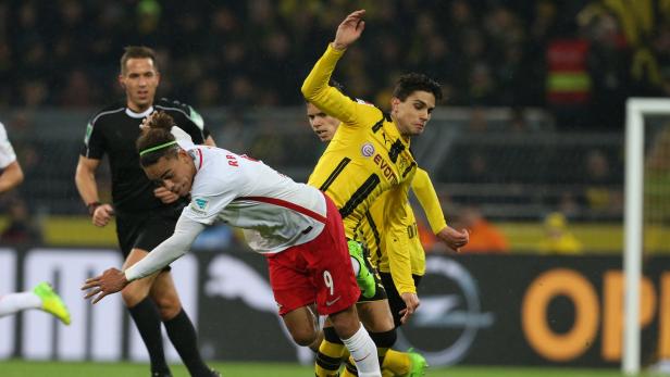 Erinnerung: Beim Skandal-Spiel im Februar gewann Dortmund 1:0.