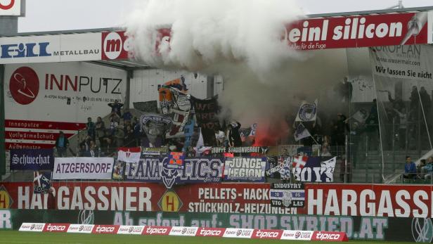 Die Austria-Fans sorgten für Probleme. Der Klub muss zahlen.