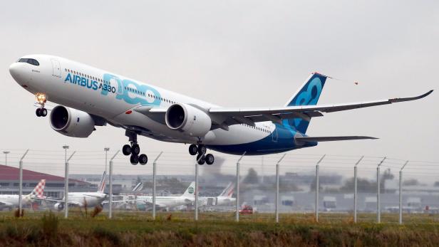 Start des Airbus A330neo in Toulouse
