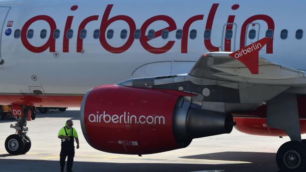 Ein Air-Berlin-Flieger sitzt aktuell in Island fest.