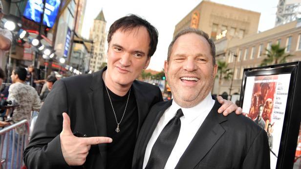 Tarantino und sein Förderer Weinstein
