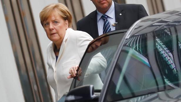 Auf dem Weg nach Jamaika? Kanzlerin Merkel in Berlin