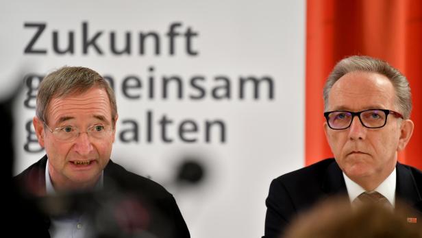 WKÖ-Präsident Christoph Leitl, AK-Präsident Rudi Kaske