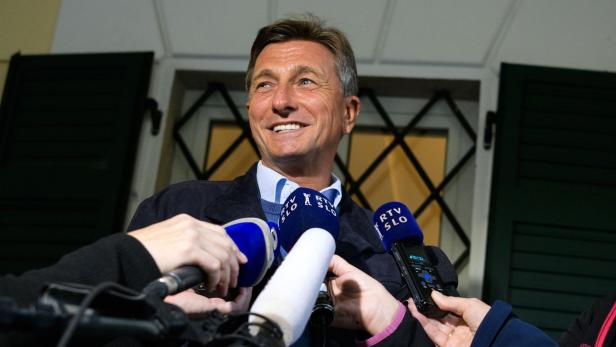 Amtsinhaber Borut Pahor
