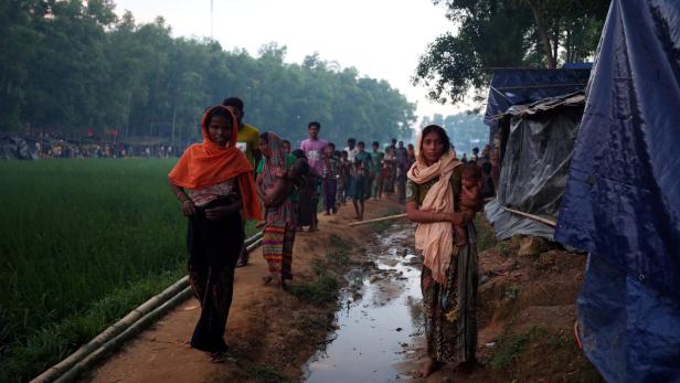 Das Flüchtlingslager Kutupalong in Bangladesch.