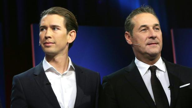 Sebastian Kurz (ÖVP) und Heinz-Christian Strache (FPÖ)