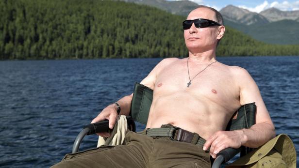 Kreml-Propaganda liefert nicht nur Bilder vom Macho-Man Putin