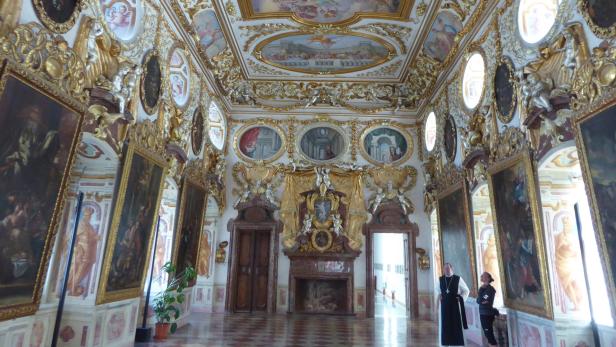 Der barocke Bernardi-Saal des Stiftes Schlierbach