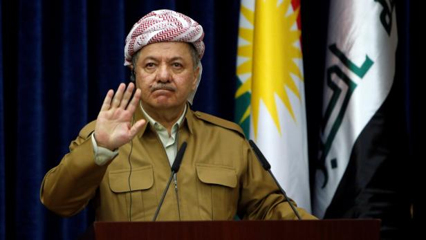 Kurden-Präsident Massoud Barzani.