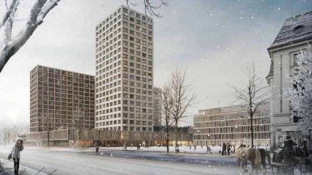Das Projekt von Isay Weinfeld, ein 73 Meter hoher Neubau, wurde Ende Februar präsentiert.