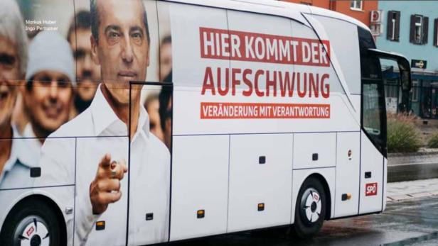 Christian Kern: Der SPÖ-Kanzler tingelte im Bus durchs Land