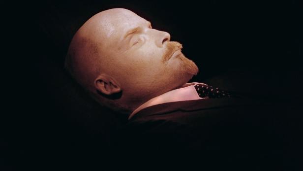 Lenins Leichnam in Moskau