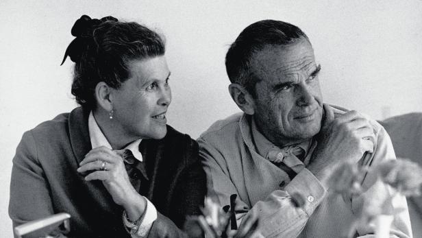 Privat und beruflich ein geniales Duo: Ray und Charles Eames.