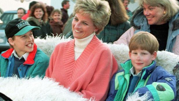 Diana und ihr Söhne 1994