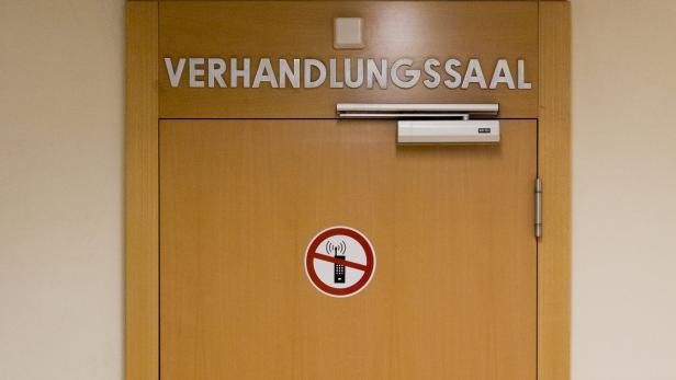 Im Landesgericht für Strafsachen in Wien.