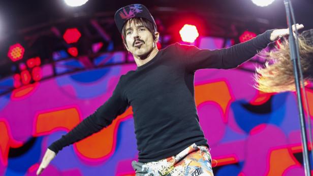 Anthony Kiedis, Sänger der Red Hot Chili Peppers beim Nova Rock