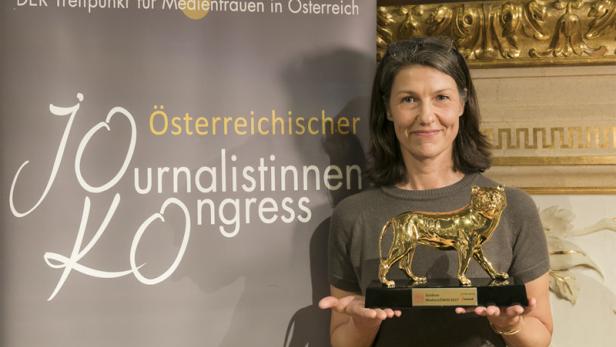 Ö1-Journalistin Gabi Waldner ist Medienlöwin 2017