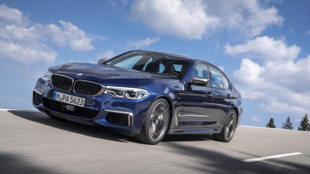 Der BMW 5er als M550i im Test