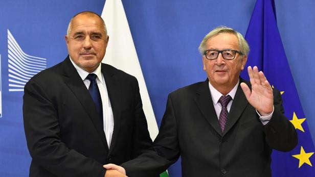 Boiko Borrisow und Jean-Claude Juncker
