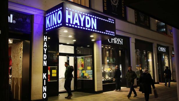 Das English Cinema Haydn in der Mariahilfer Straße feiert sein 100-jähriges Bestehen.