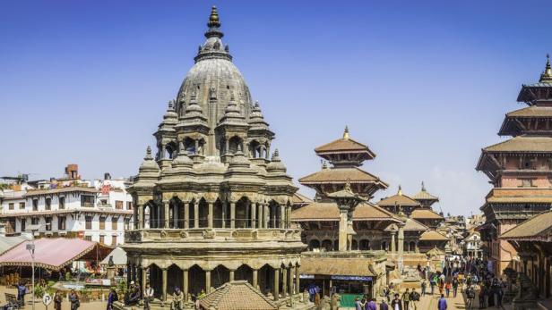 Kathmandu ist laut und olfaktorisch mühsam, die Sehenswürdigkeiten aber imposant