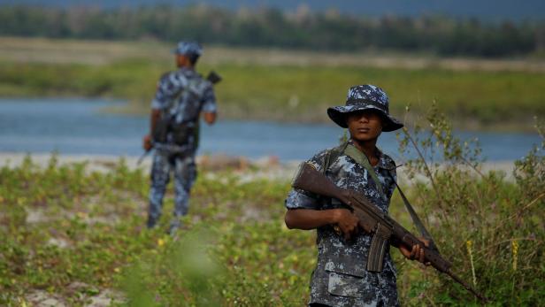Myanmarischer Grenzschutz