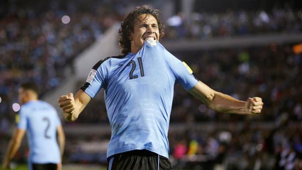 Weltklasse: Cavani erzielte in 97 Länderspielen schon 39 Tore für Uruguay.