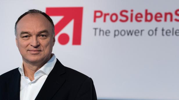 Der Vorstandsvorsitzende der ProSiebenSat.1 Media AG, Thomas Ebeling