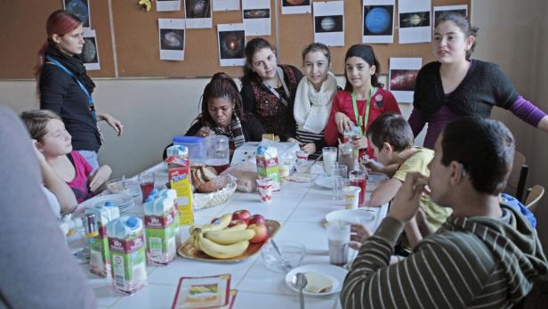 Mittagessen in der Schule, Projekt &quot;Leerer Bauch lernt nicht gern&quot;