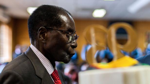 Simbabwes Ex-Präsident Robet Mugabe