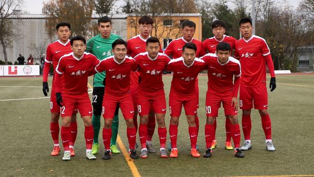 Chinas U20-Nationalteam sollte eine Reihe von Testspielen bestreiten.