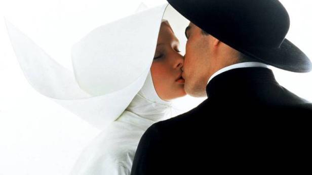 Priester und Nonne in Benetton-Werbung