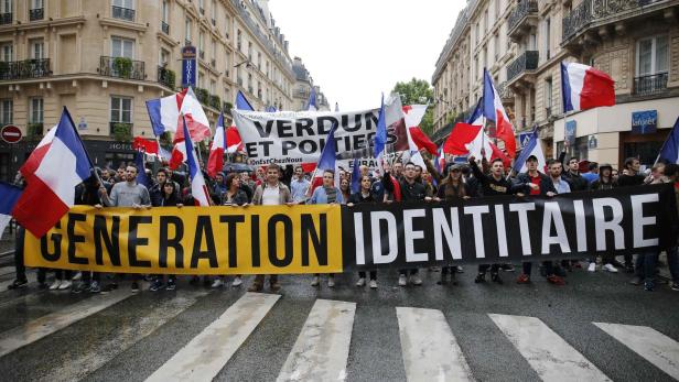Rechtsextremer Aufmarsch in Paris (Archivbild aus 2016)