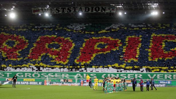 Atmosphäre top, Leistung stark, Ergebnis ernüchternd: Rapid unterlag Salzburg.