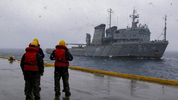 Die argentinische Navy sucht nach dem U-Boot.