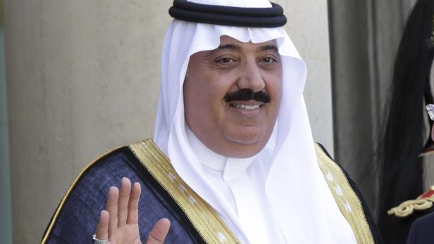 Saudischer Prinz Miteb bin Abdullah