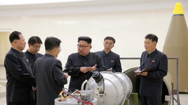 Beäugt seine Raketen Kim Jong-un