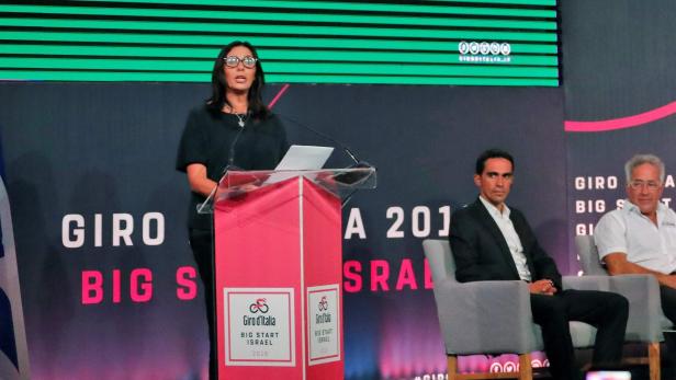 Sportministerin Miri Regev beklagte sich über die Bezeichnung &quot;West-Jerusalem&quot;.