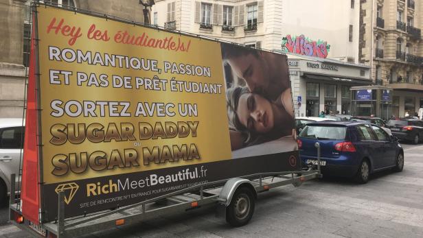 Die Stadt Paris geht sogar juristisch gegen die &quot;Sugar-Daddy&quot;-Seite vor.