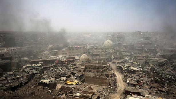 Mosul nach seiner Befreiung im Juni