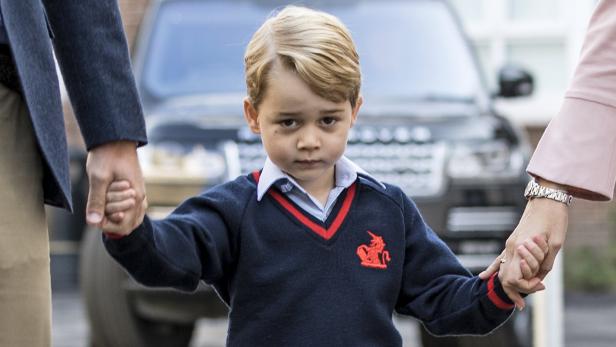 Prinz George geht seit September in die Schule