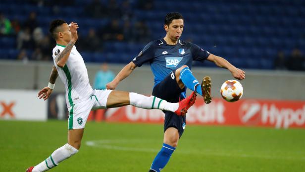 Robert Zulj durfte gegen Ludogorets Rasgrad auflaufen.