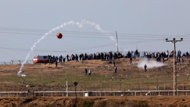 Proteste im Gazastreifen.