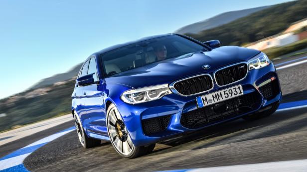 Neuer BMW M5: Erste Ausfahrt auf der Rennstrecke