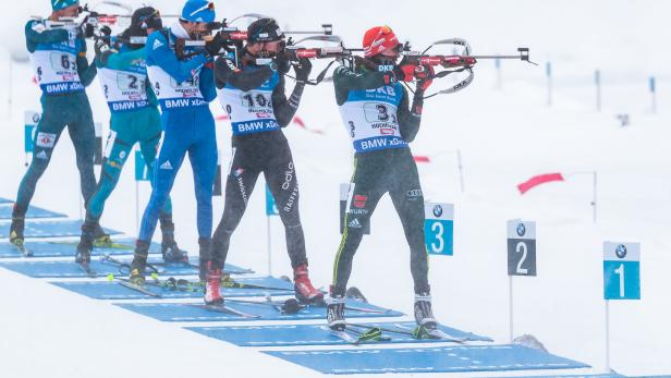 BIATHLON WELTCUP IN HOCHFILZEN: HERREN STAFFEL: DO