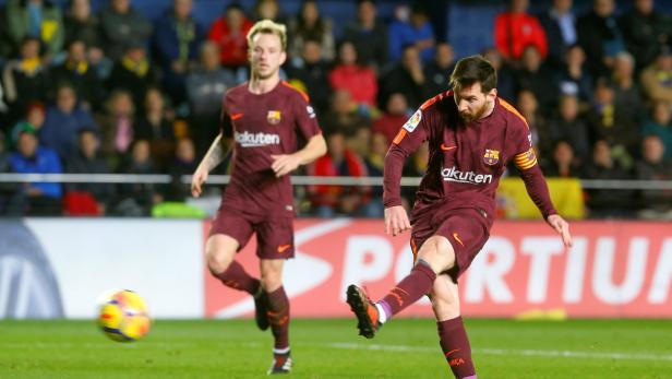 Lionel Messi besorgte den zweiten Treffer für die Katalanen.
