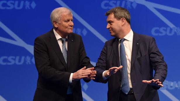CSU-Parteitag: Söder zu Seehofer-Nachfolger gewählt