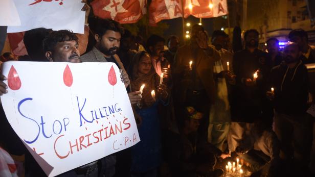 Trauer unter Christen in Pakistan
