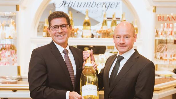Noch-CEO Eduard Kranebitter (re.) mit Nachfolger Arno Lippert