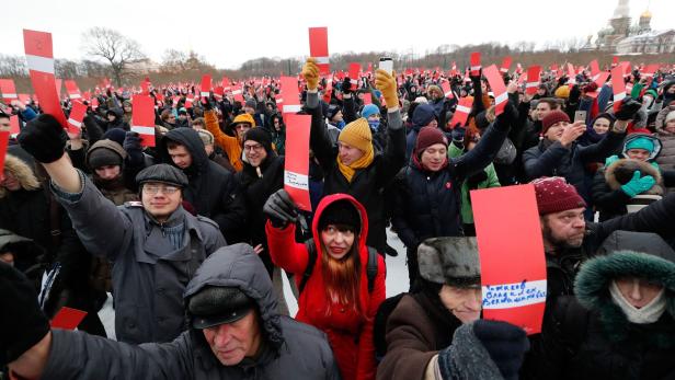 Proteste in Russland
